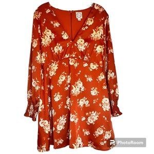 Francescas. NWT. Fall Colors Beautiful Casual Comfortable Dress. Size M